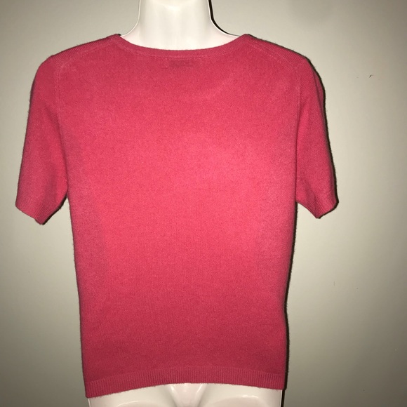 Lord and Taylor cashmere blouse size Medium - Picture 2 of 3